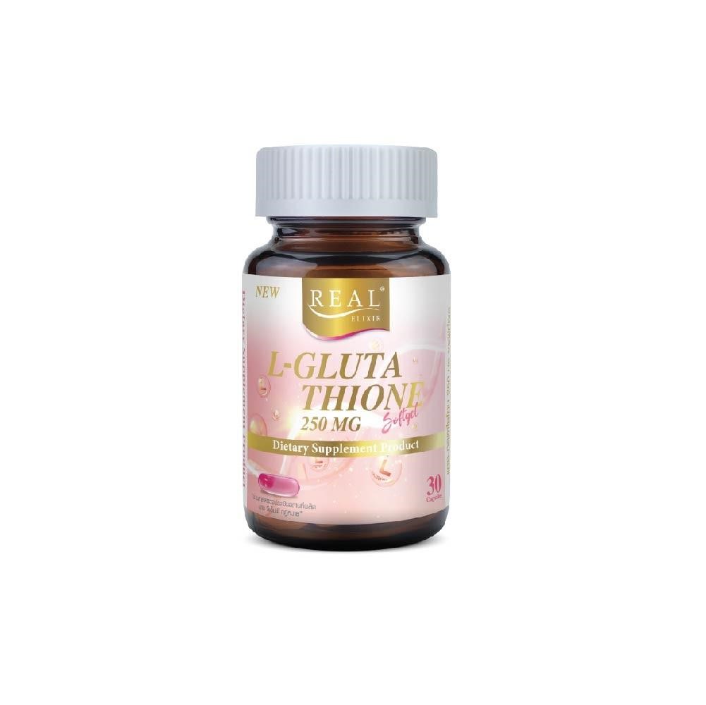 Real Elixir L-Glutathione 250 mg Softgel